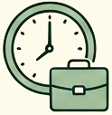 Busy professionals icon