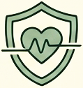 Proactive eldercare icon